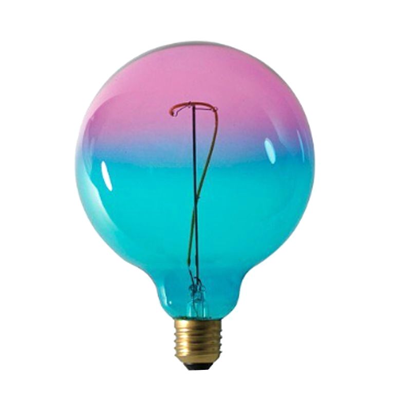 LAMPARA GLOBO LED G125 AZUL+ROSA 4W LUZ CALIDA  - TRYXTON