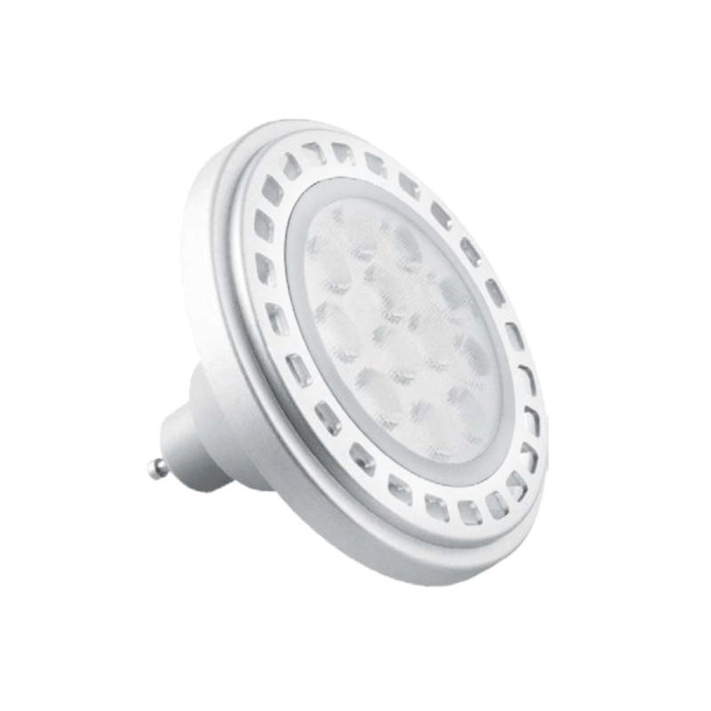 LED AR111 DIMERIZABLE 15W LUZ FRIA 6000K CUERPO BLANCO  - IDOLER