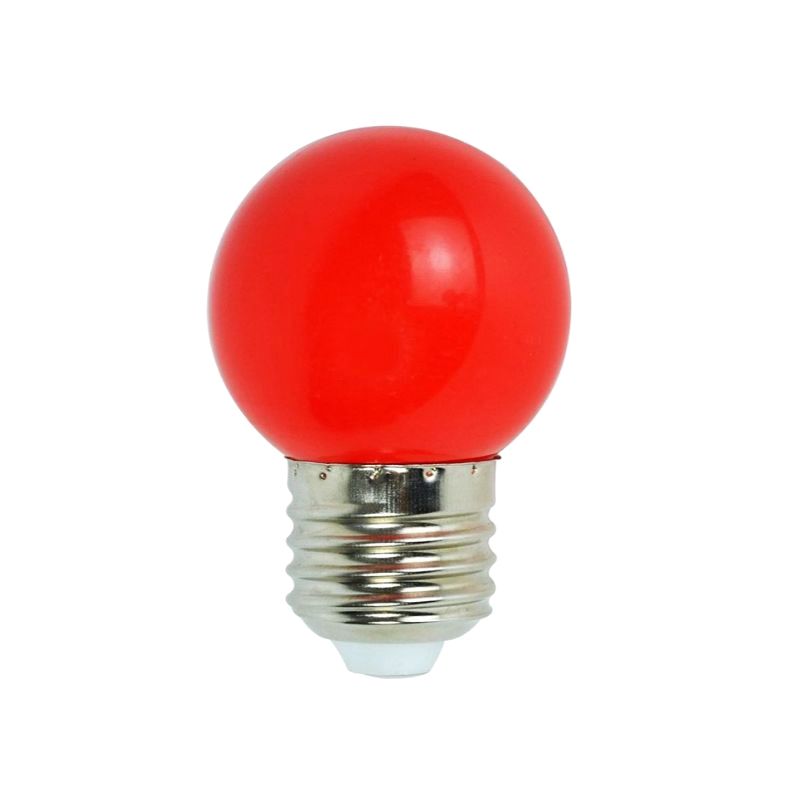 LAMPARA LED GOTA 1W G45 LUZ DIA ROJO - SPOTSLINE