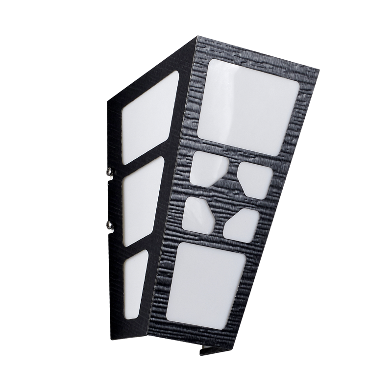 APLIQUE DE PARED 1 LUZ G9 SAVONA NEGRO - FERROLUX