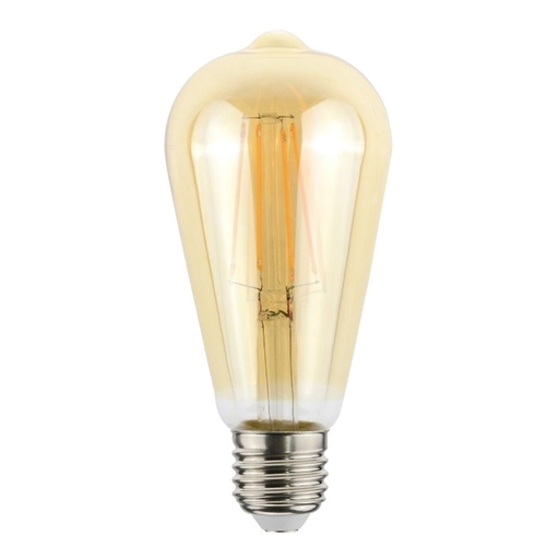 LAMPARA EDISON FILAMENTO LED 7W AMBAR LUZ CALIDA - SPOTSLINE