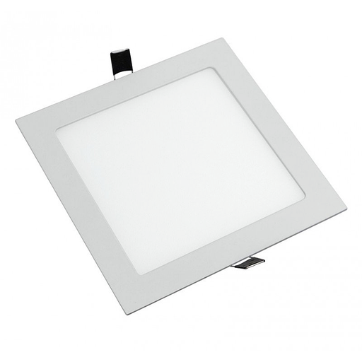 [CDL/6823] PANEL LED EMBUTIR 6W CUADRADO LUZ DIA MARCO BLANCO - CANDELA