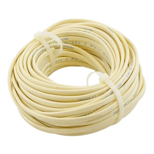 [KL23232] CABLE VAINA CHATA 2X1.50MM MARFIL (100MTS)  - KALOP