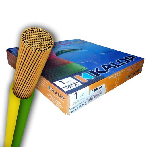 [KS20014] CABLE UNIPOLAR 1.00MM VDE/AMA (100MTS)  - KALOP