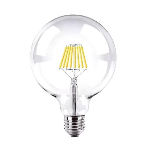 [LGP/LFA-125C-6W] LAMP. FILAMENTO LED DIMERIZ. GLOBO G125 6W CALIDA  - LGP TECHNOLOGY