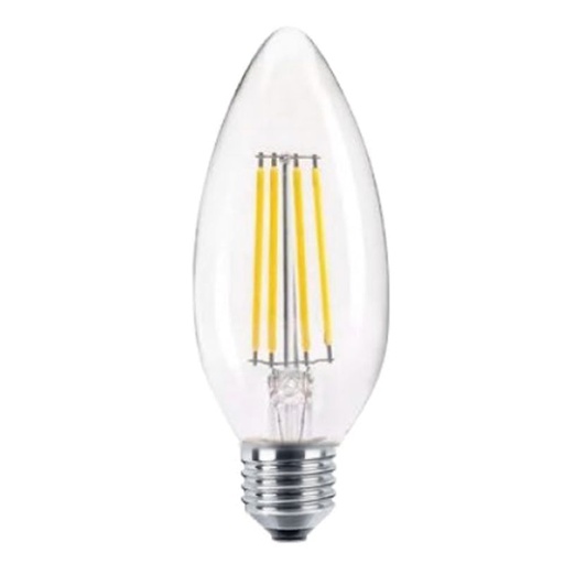 [LGP/LFA-C35BC] LAMPARA FILAMENTO LED VELA 4W E27 CALIDA VIDRIO CLARO  - LGP TECHNOLOGY