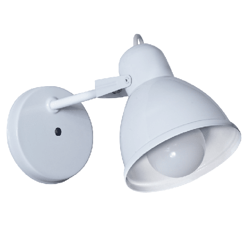 [AP-159/B] APLIQUE DE PARED 1 LUZ E27 BLANCO  - FERROLUX