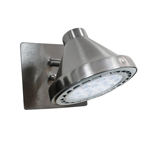 [S-116P] SPOT PARED AR111 1 LUZ MOD.OSLO (180X113MM) PLATIL  - FERROLUX