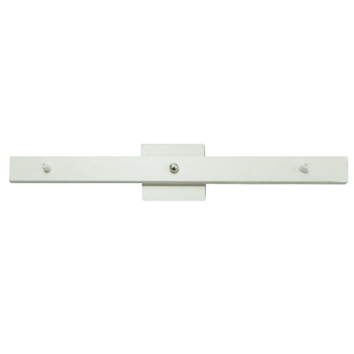 [X-27B/T] REGLETA DE 2 LUCES 58CM BLANCO  - FERROLUX