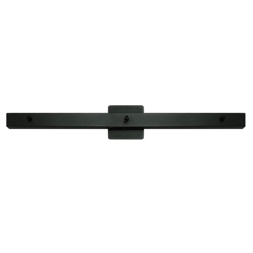 [X-27N/T] REGLETA DE 2 LUCES 58CM NEGRO  - FERROLUX