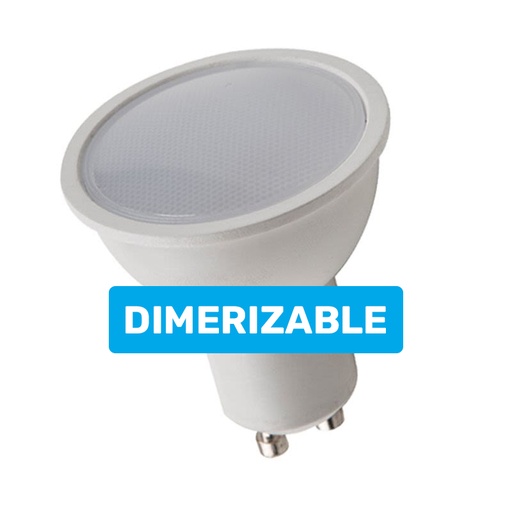 [DIC3254] DICROICA LED GU10 7W DIMERIZABLE 38 GRADOS LUZ CALIDA - ALIC