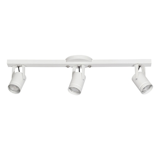 [S-3900B/T] SPOT PARED O TECHO GRANADA BLANCO 3 GU10 57CM LARGO - FERROLUX