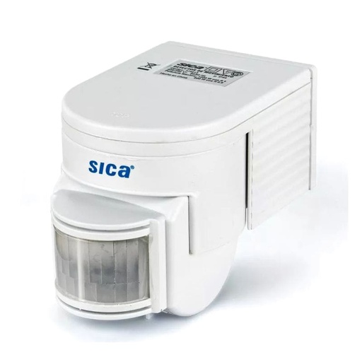 [374013] PIR SENSOR MOVIMIENTO PARED BLANCO COMPACTO  - SICA