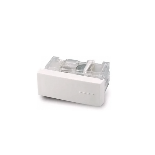 [ZC-6010] INTERRUPTOR UNIPOLAR TECLA SIMPLE BAUHAUS BLANCO - CAMBRE