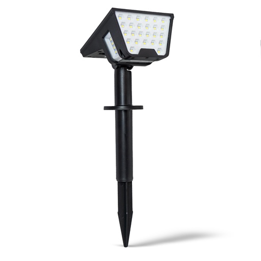 [CDL/7386] ESTACA SOLAR CUADRADA 2W X1 LUZ FRIA - CANDELA