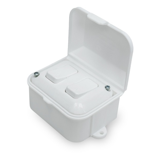 [TAD/LC-70700] LINEA EXTERIOR CAPSULADA 2 PUNTOS BLANCO  - TAAD