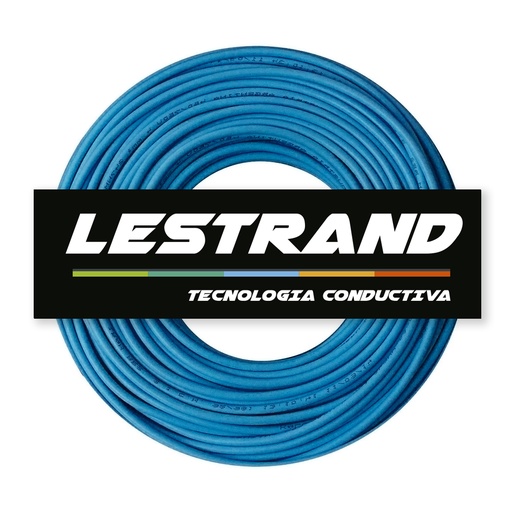 [LES/0150C] CABLE UNIPOLAR 1.50MM CELESTE CAT.4 (X100MTS) - LESTRAND