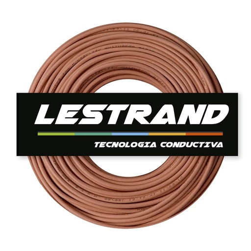 [LES/0150M] CABLE UNIPOLAR 1.50MM MARRON CAT.4 (X100MTS) - LESTRAND