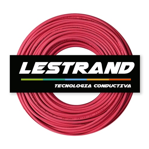 [LES/0150R] CABLE UNIPOLAR 1.50MM ROJO CAT.4 (X100MTS) - LESTRAND