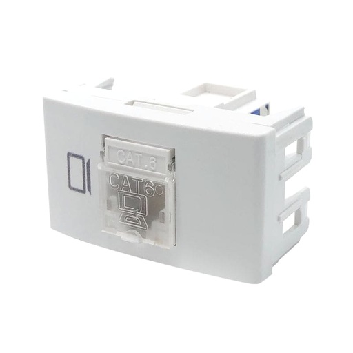 [KS40339] MODULO TOMA RJ45 CATEGORIA 6 BLANCO - KALOP