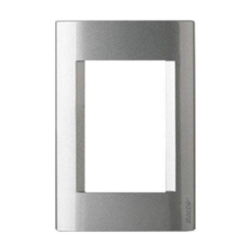 [KS40718] TAPA CIVIL 3 MODULOS GRIS TITANIO - KALOP