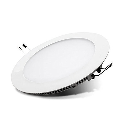 [PER18NW] PANEL LED EMBUTIR 18W CIRCULAR LUZ NEUTRA MARCO BLANCO - MACROLED