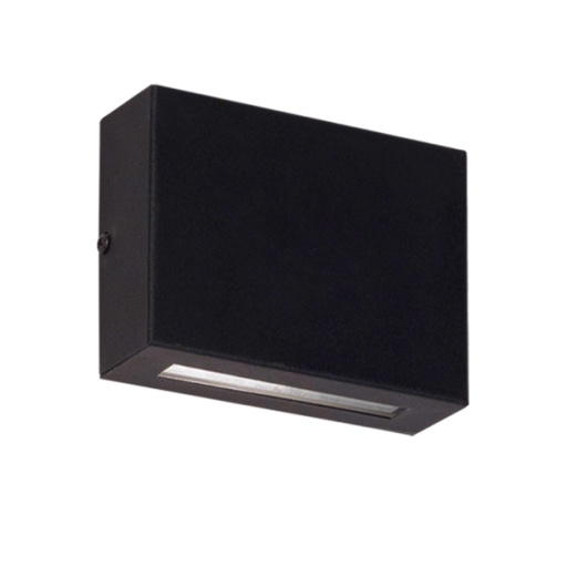 [SJ/4740-02] DIFUSOR BIDIRECCIONAL RECTANGULAR 1 LUZ G9 NEGRO - SAN JUSTO