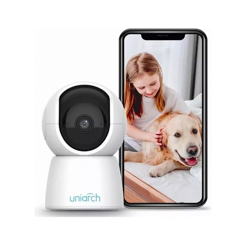 [UHO-S2E] CAMARA WI-FI INTELIGENTE PARA HOGAR 2MP CON RJ45 - UNIARCH