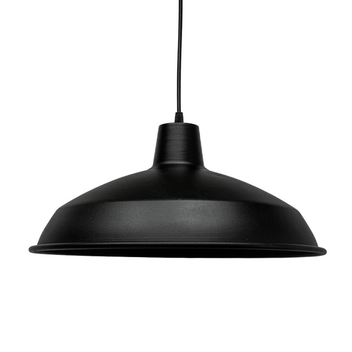 [BELL001/N] PANTALLA COLGANTE INDUSTRIAL ALUMINIO NEGRO - SPOTSLINE