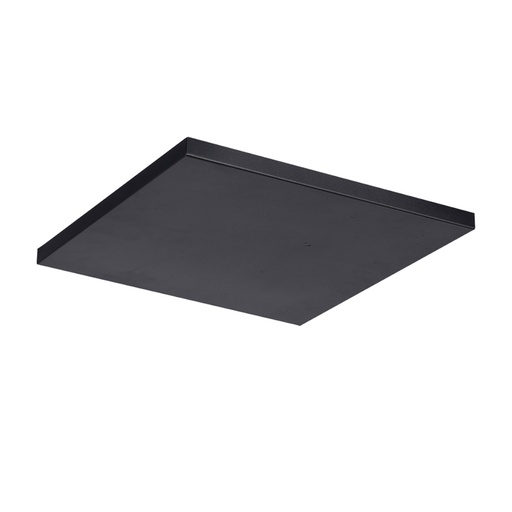 [SJ/6739-02] TAPA CUADRADA PARA COLGAR MULTILUCES 1/17 LUCES NEGRO 47X47X2,5CM - SAN JUSTO