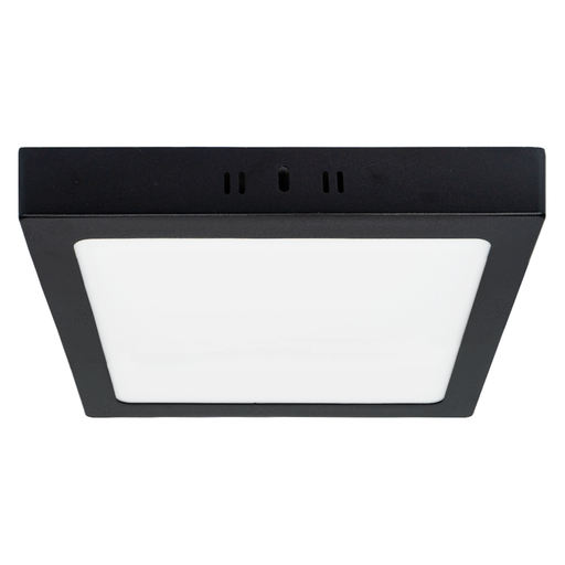 [NPC18NW] PLAFON LED APLICAR CUADRADO 18W LUZ NEUTRA MARCO NEGRO - MACROLED