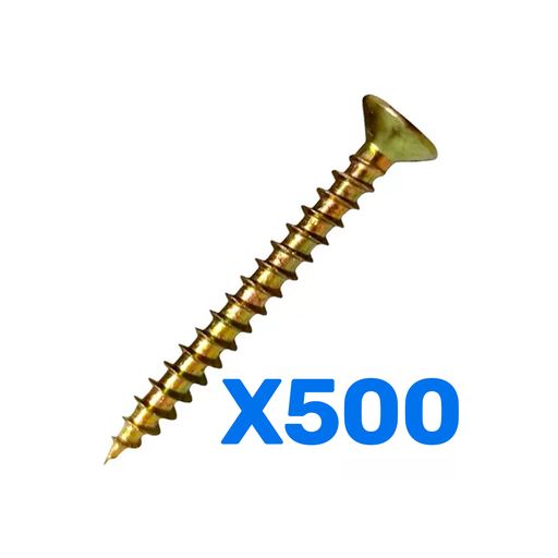 [5005X45] TORNILLO MULTIFIX 5X45 PARA TARUGO 8MM (X 500U)