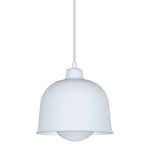 [LK/3685] COLGANTE ALUMINIO FYLLO Ø21 CM COLOR BLANCO E27  - LEUK