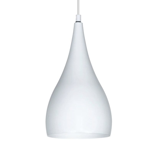 [LK/3767] LAMPARA COLGANTE PRASINO BLANCO ALUMINIO Ø16CM  - LEUK