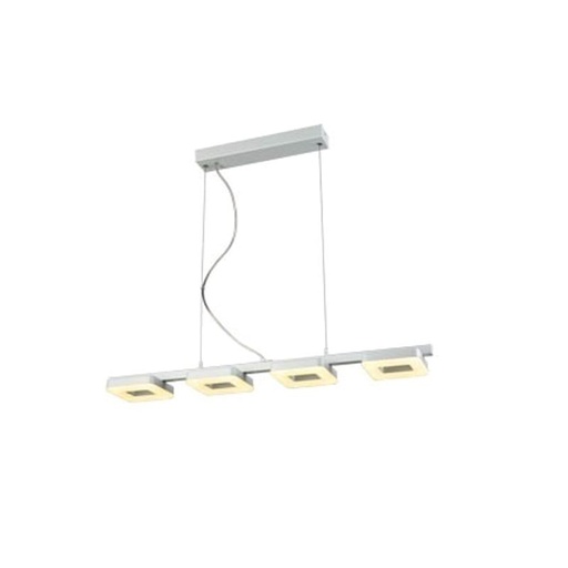 [18011] COLGANTE SUSPENSION 4 LUCES LED COB 20W NORLY 3000K - 180° ILUMINACIÓN