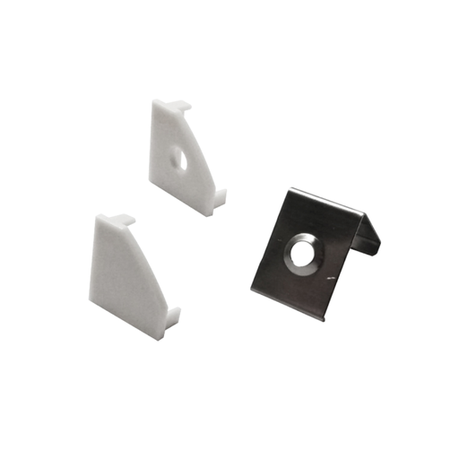 [DML/PERACC-03KIT-A2] KIT 2 TAPAS Y 2 CLIPS PARA PERFIL DE ALUMINIO PER-03-A2 - DEMASLED